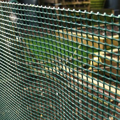 Green Plastic Mesh Net For Balcony  5 Metre x 400mm Roll - The Mesh Company