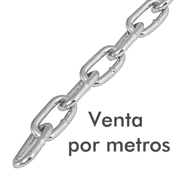 Metros de cadena de acero cincado DIN5685